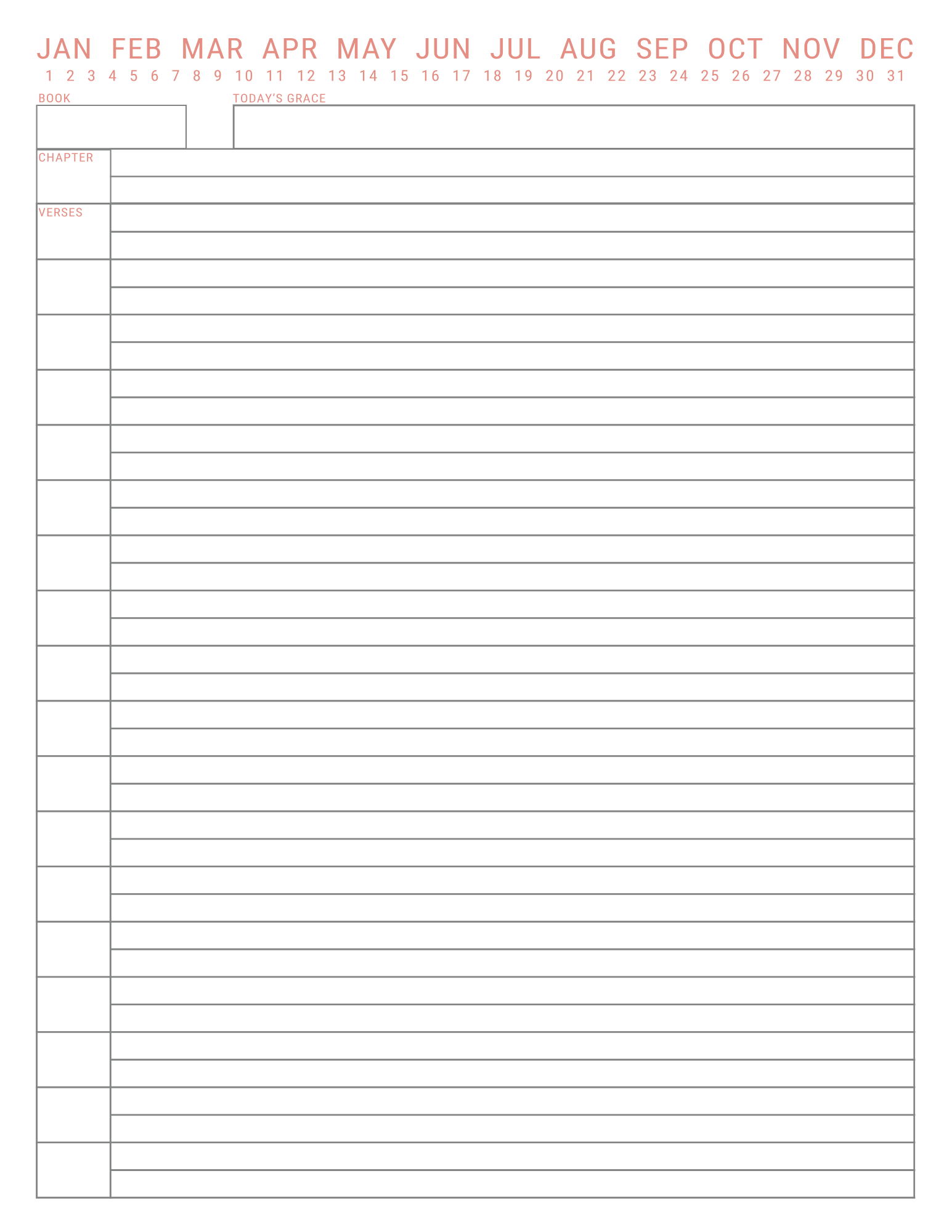 Free Ladies Bible Study Journal Download - Image 4