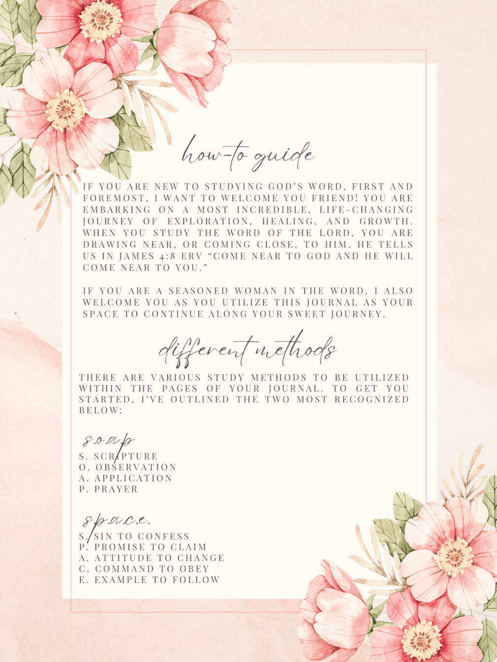 Free Ladies Bible Study Journal Download - Image 2